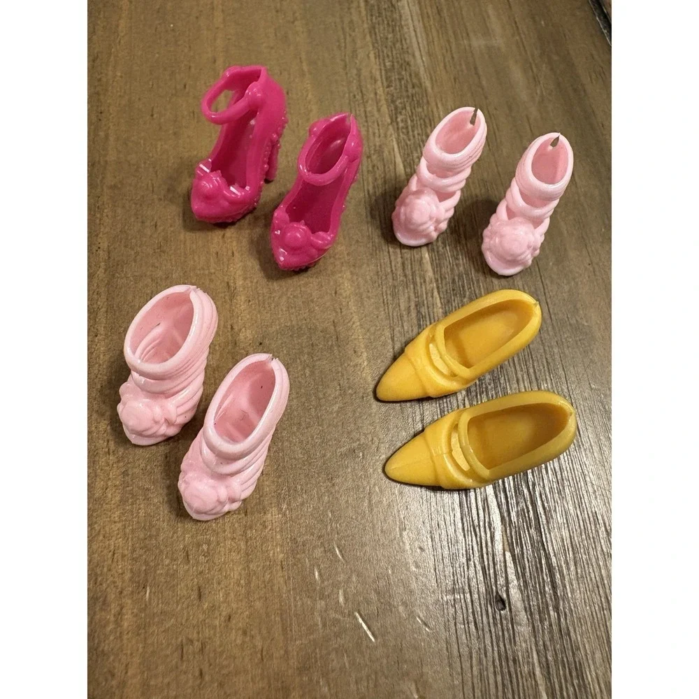 Barbie Doll Shoes Mattel High Heels Fashionistas Stilettos And VTG Heels. Lot